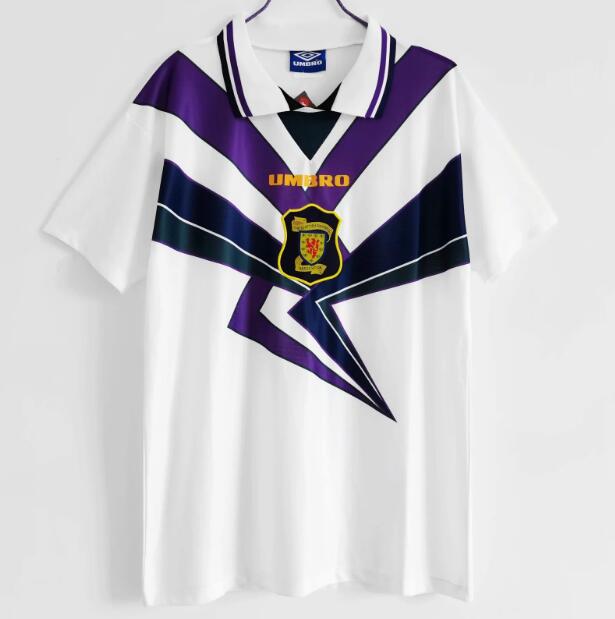 1994-96 Scotland Retro Away Kit Soccer Jersey